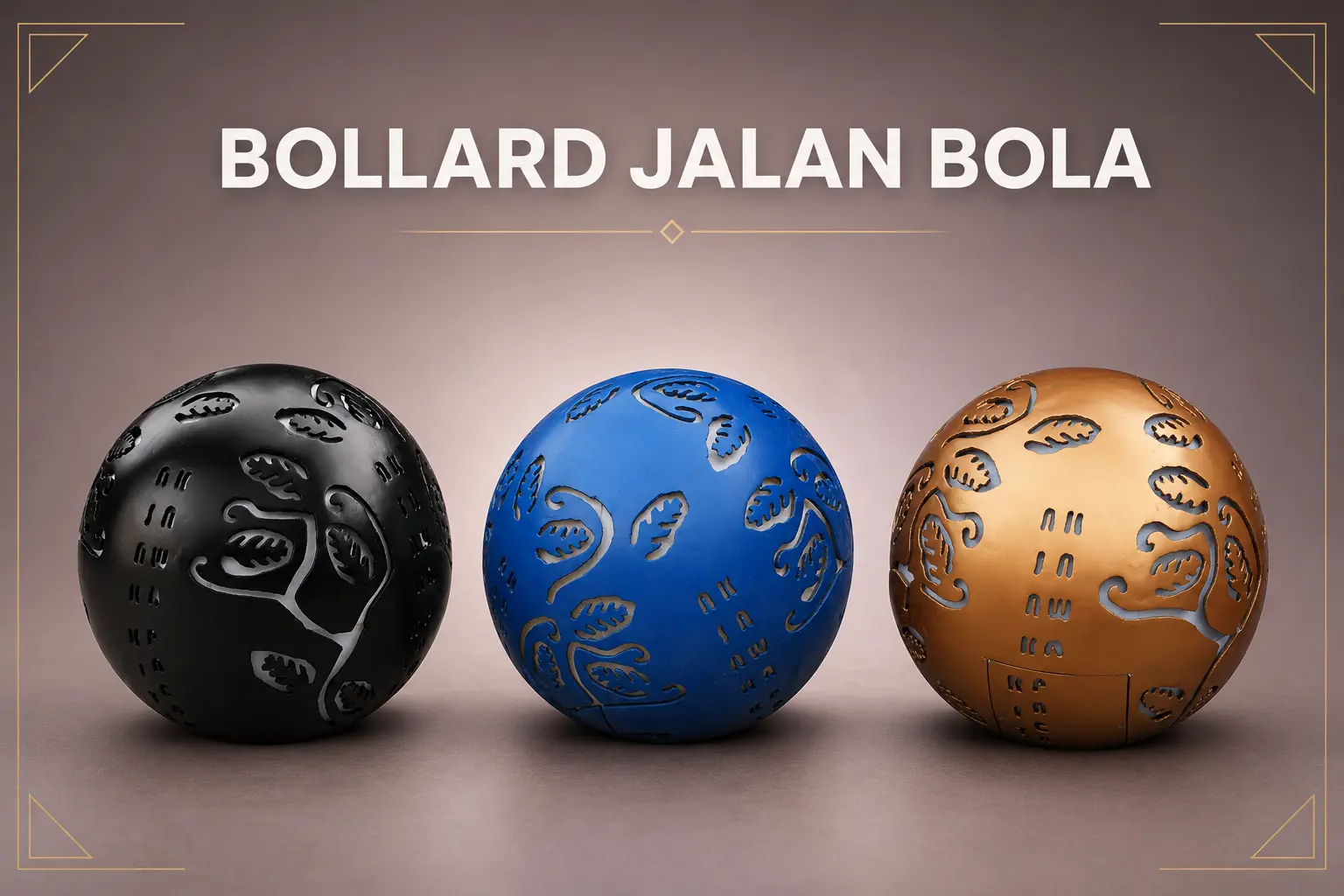 hero kategori bollard lampu bulat